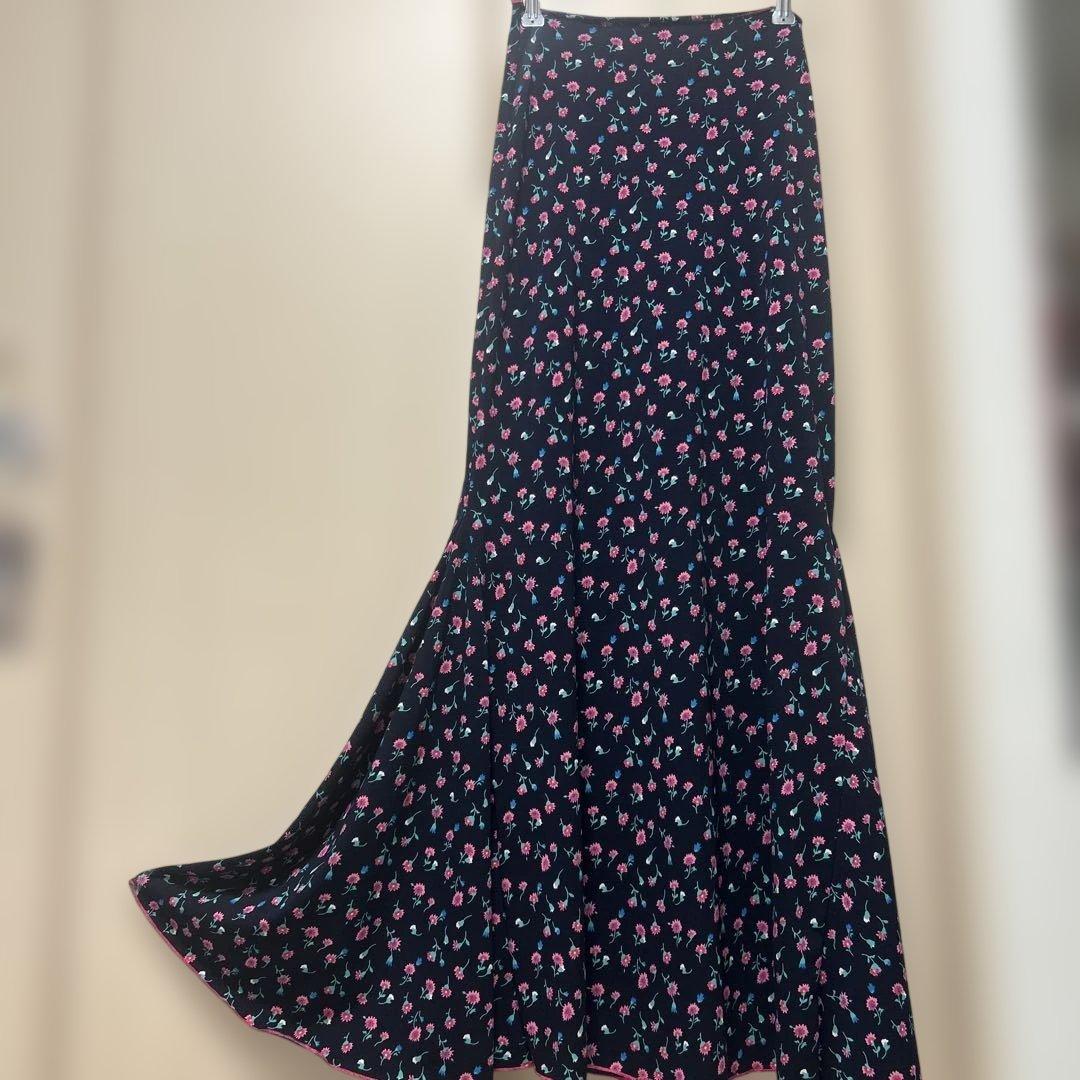 フラメンコスカート 花柄