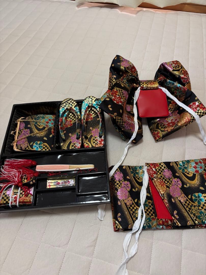 七五三 7歳　着物&小物一式セット