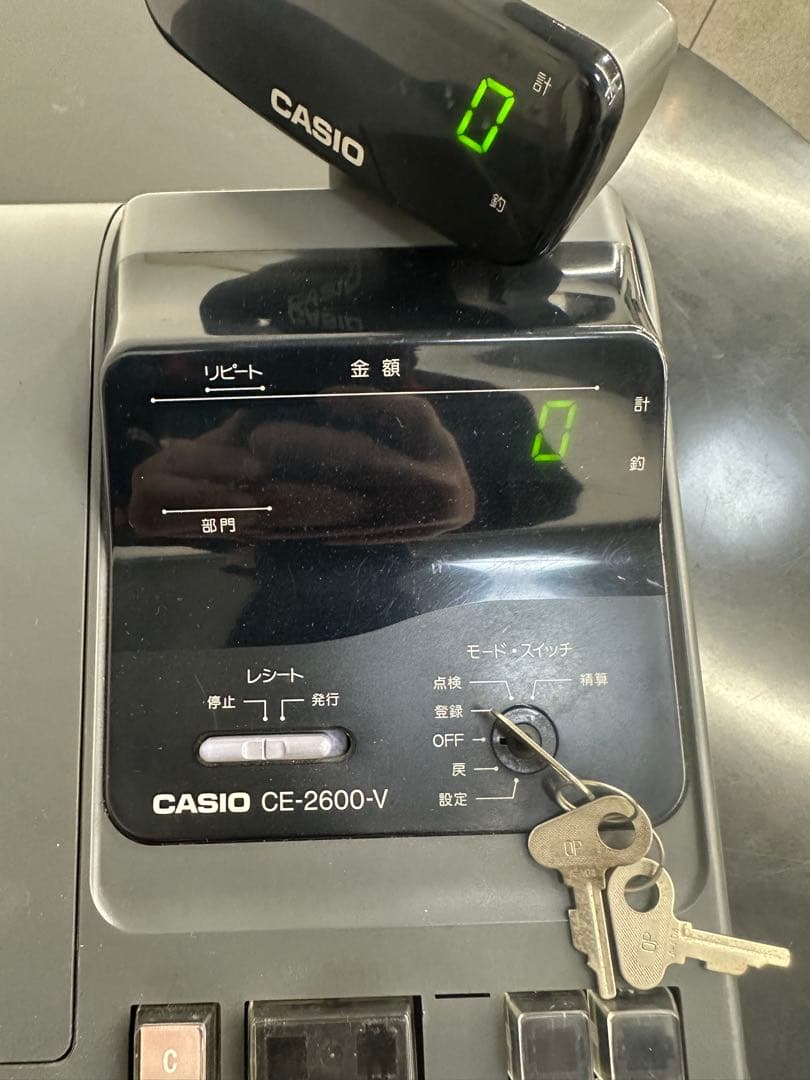 CE-2600-V CASIO レジスター