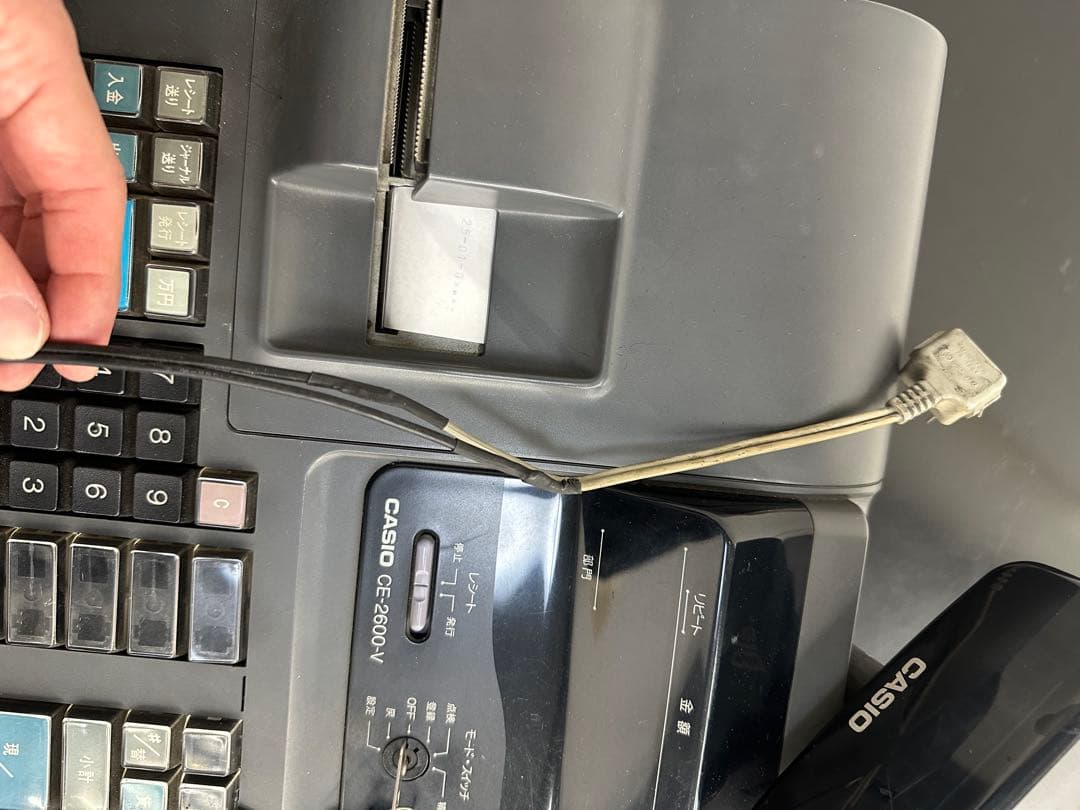 CE-2600-V CASIO レジスター