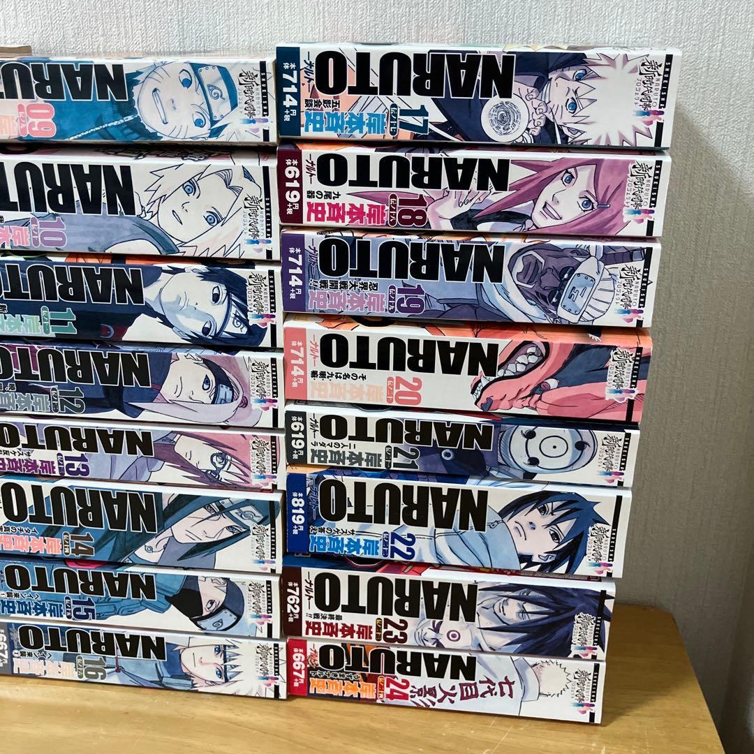 TOSHI ナルト コンビニ版 全巻24巻コミック本セット