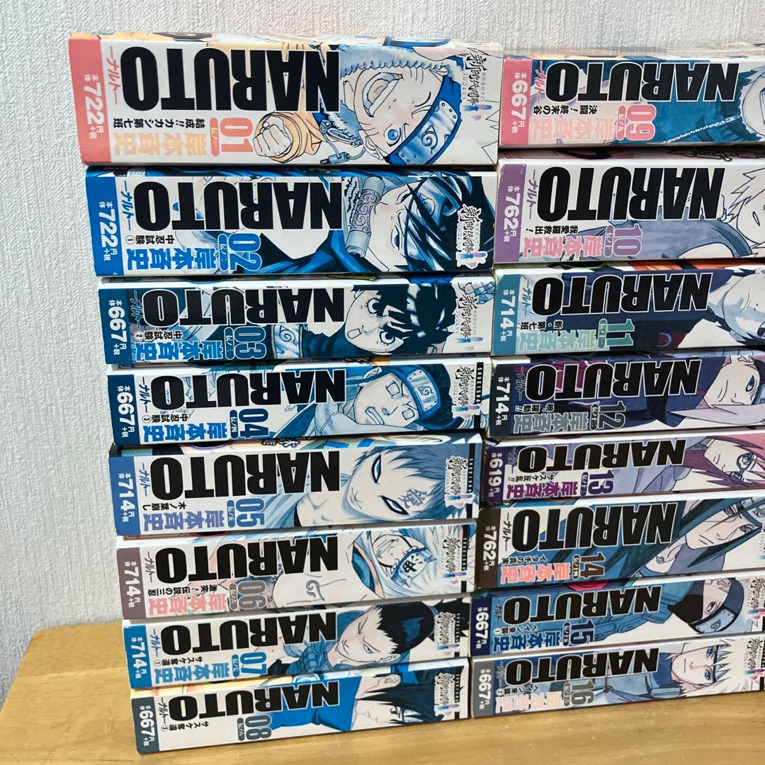 TOSHI ナルト コンビニ版 全巻24巻コミック本セット
