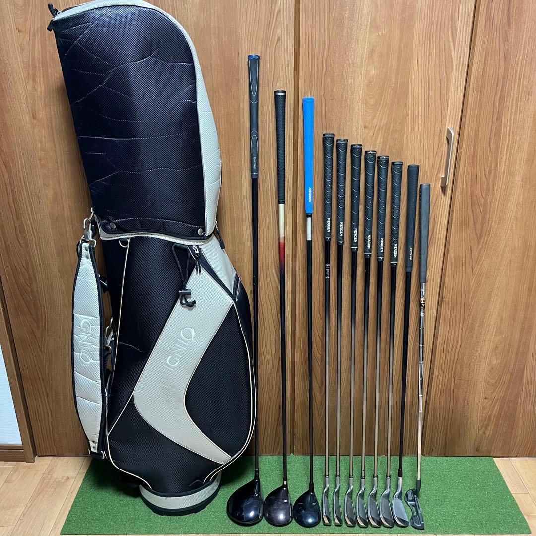 【NEXGEN】ゴルフクラブ11本 フルセット キャディバッグ 他おまけ多数 男
