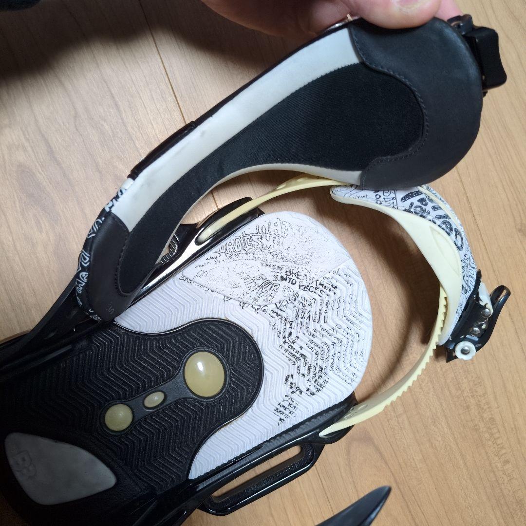 CARTEL EST スノーボードビンディング ブラック/ホワイト