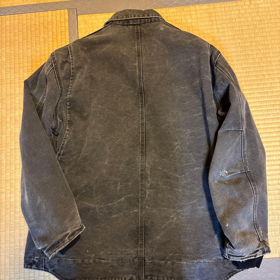 M*a様 カーハートダックジャケットブラックLレギュラー