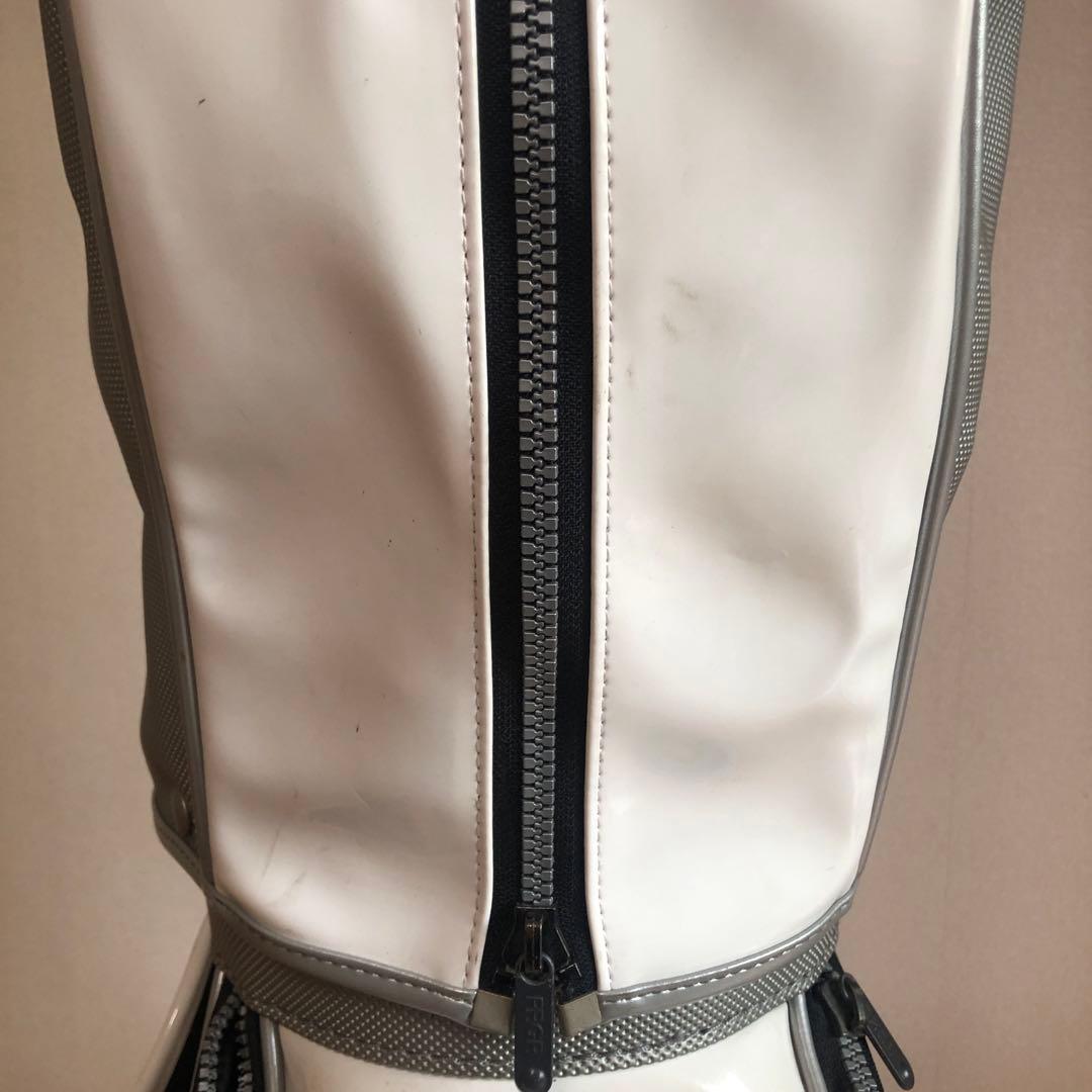 PRGR プロギア キャディバック ホワイト フードあり