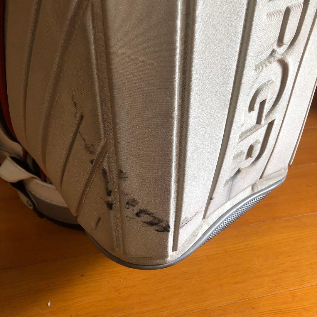 PRGR プロギア キャディバック ホワイト フードあり