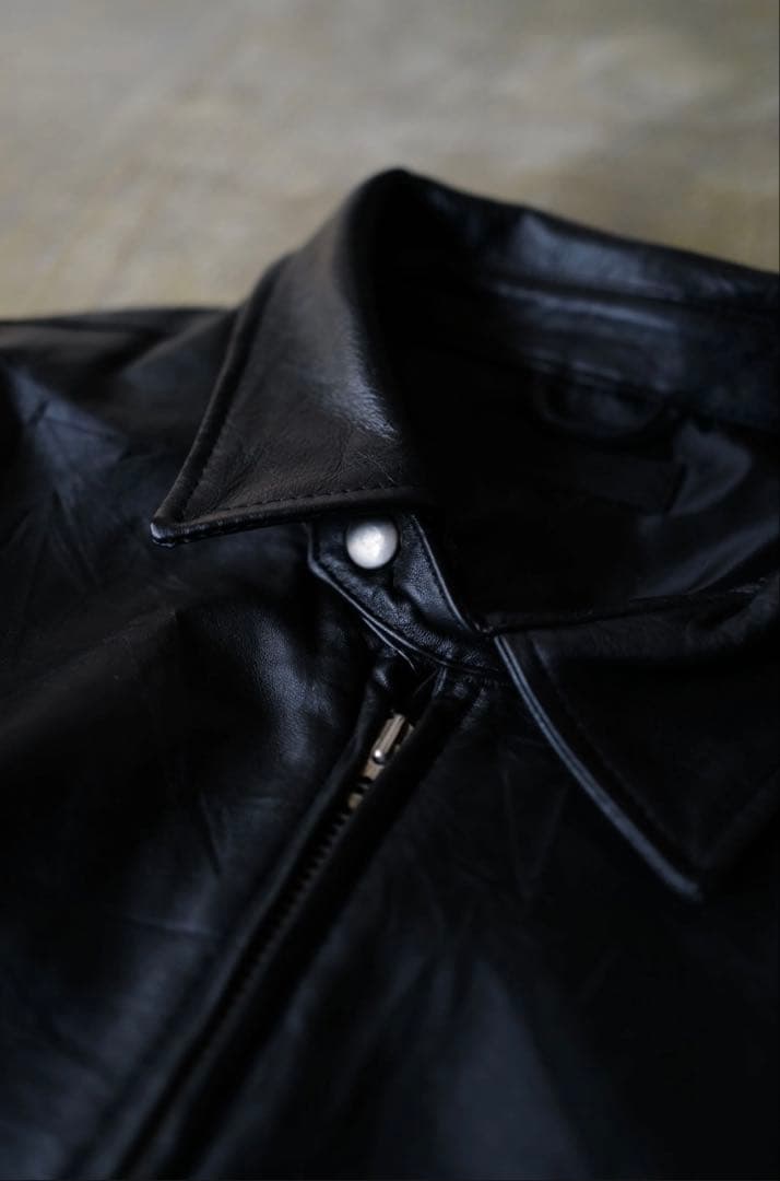 (即日発送可、正規品)anytee オリジナル レザージャケット