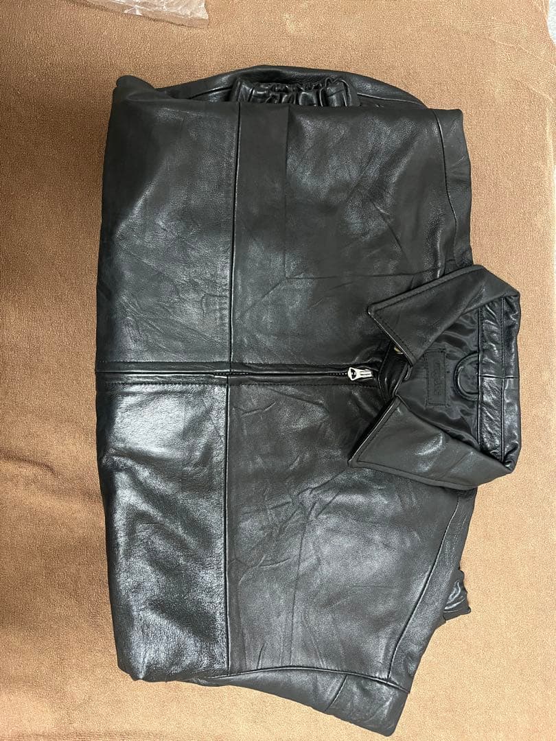 (即日発送可、正規品)anytee オリジナル レザージャケット