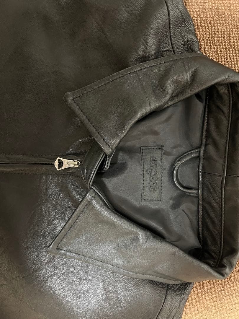 (即日発送可、正規品)anytee オリジナル レザージャケット