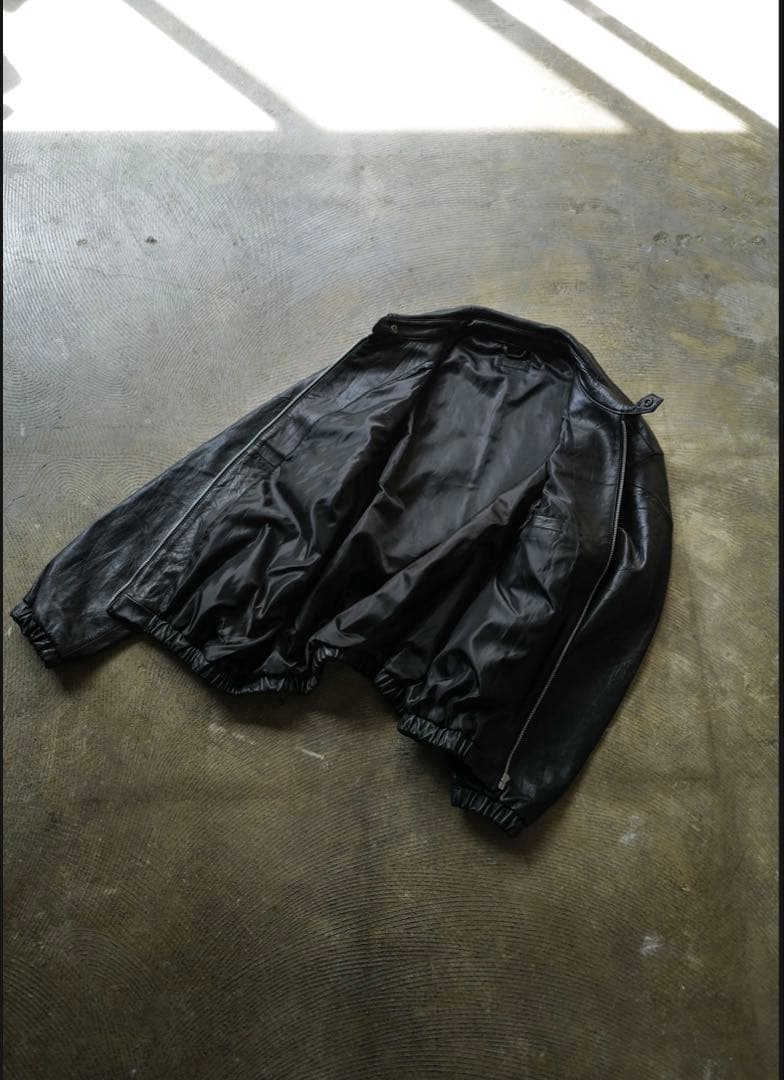 (即日発送可、正規品)anytee オリジナル レザージャケット