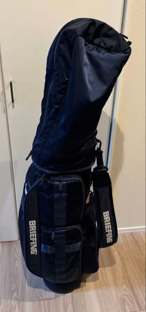 【美品】BRIEFING CR-6 ネイビー　キャディバッグ