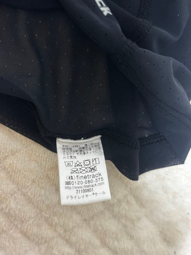 ファイントラックfinetrackドライレイヤークールタンクトップ、ノースリーブ