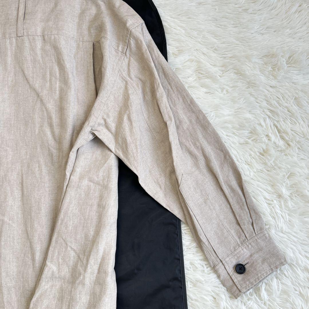 未使用タグ付き✨24SS マーガレットハウエル リネン シャツワンピース Ⅱ