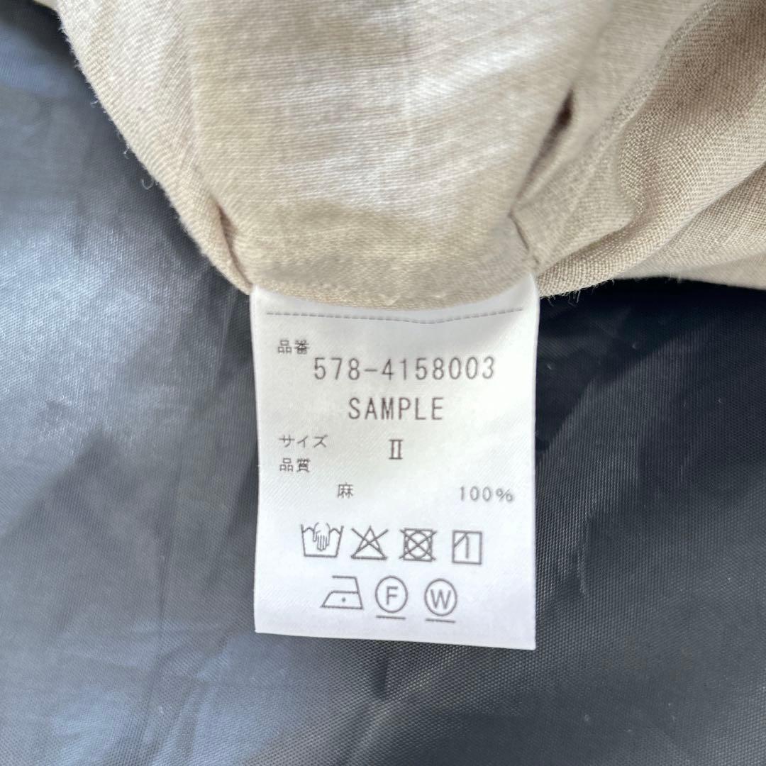 未使用タグ付き✨24SS マーガレットハウエル リネン シャツワンピース Ⅱ