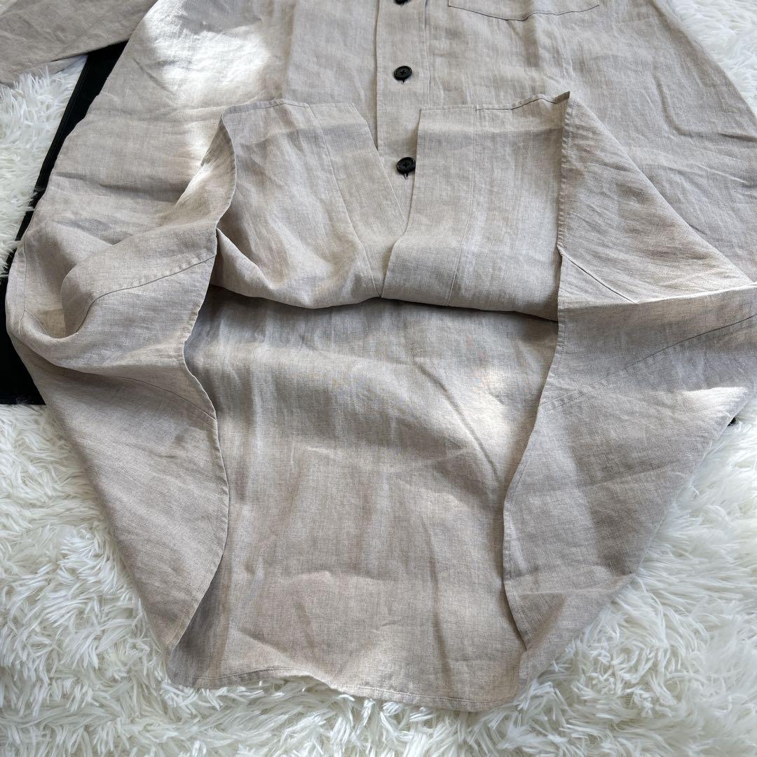 未使用タグ付き✨24SS マーガレットハウエル リネン シャツワンピース Ⅱ