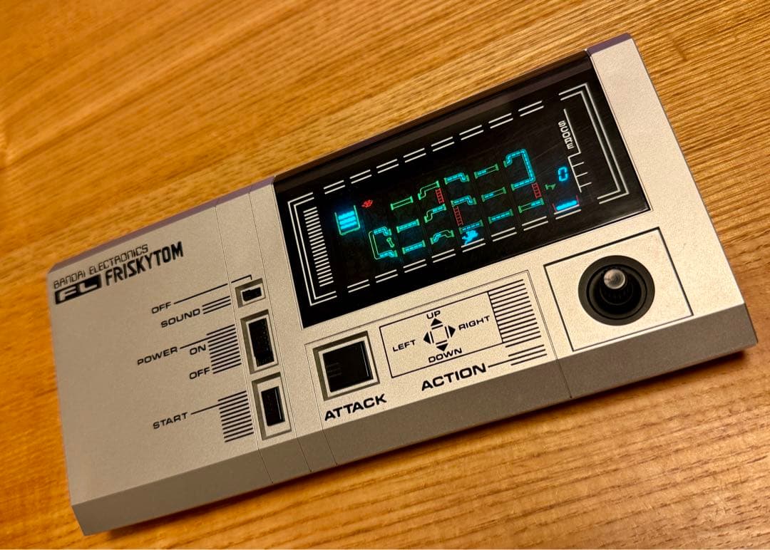 【完品】フリスキートム　電子ゲーム　バンダイ