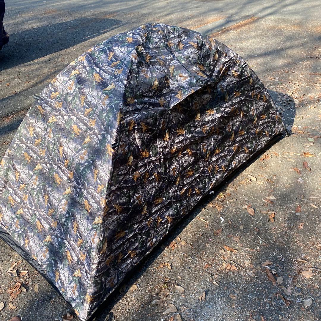 廃盤BASICドームテント1人用ワークマン迷彩