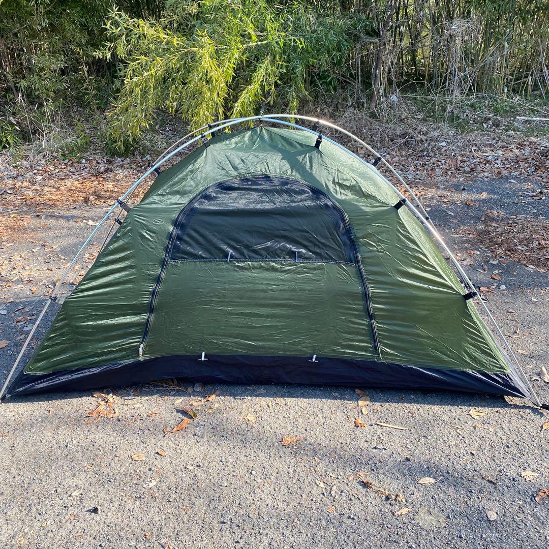 廃盤BASICドームテント1人用ワークマン迷彩