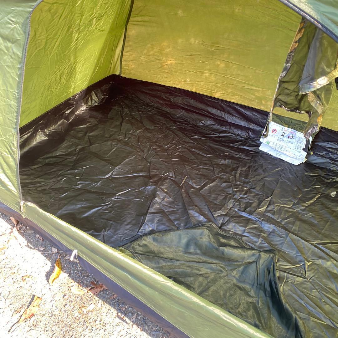 廃盤BASICドームテント1人用ワークマン迷彩