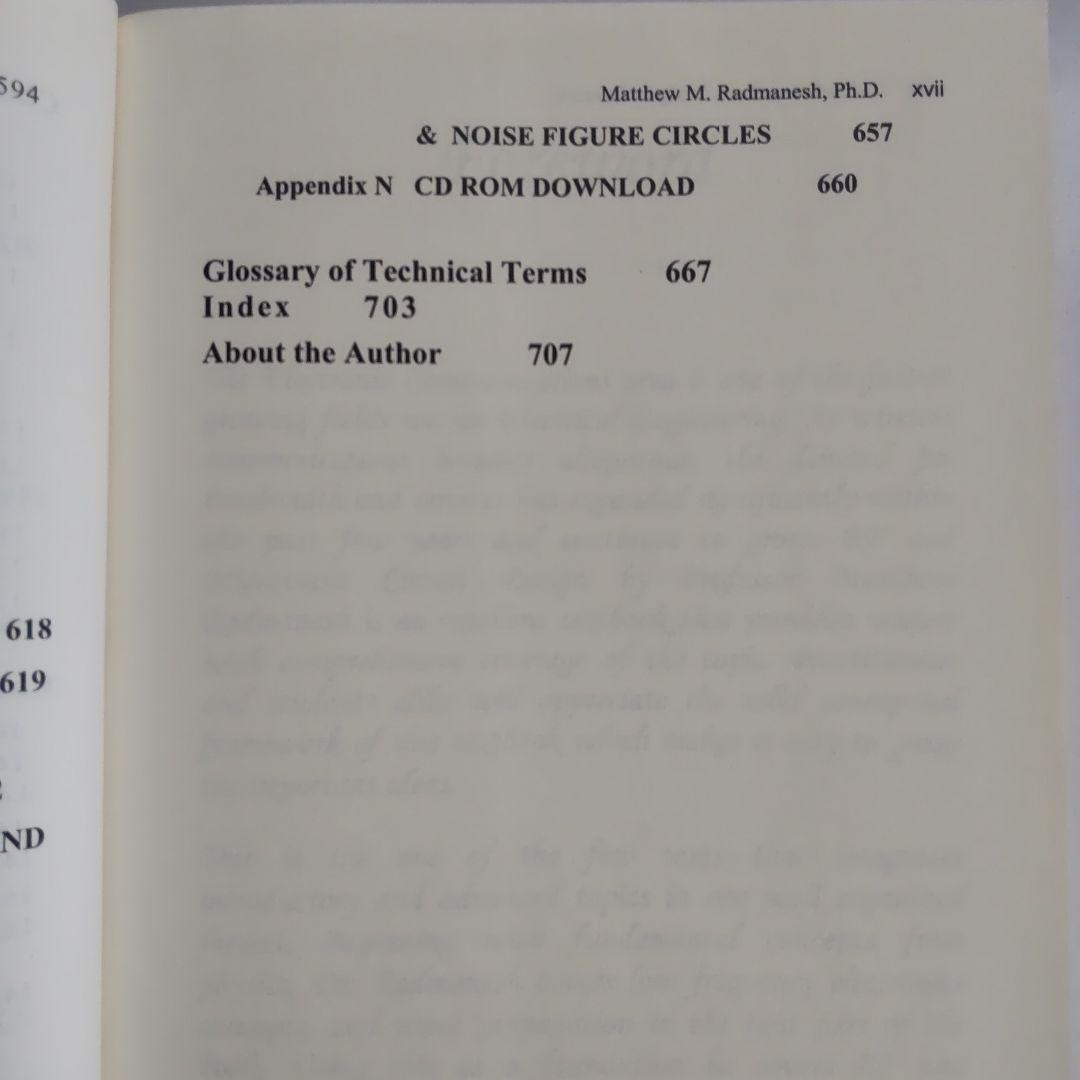 洋書 RF & Microwave Design Essentials