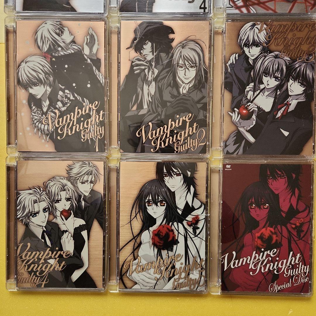 【DVD】「ヴァンパイア騎士」全5巻+ 「ヴァンパイア騎士 Guilty」全5巻