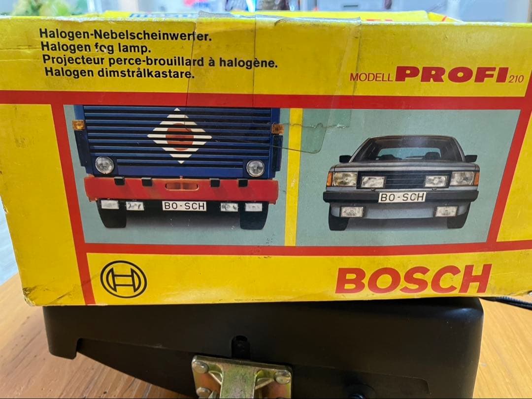 デッドストックBOSCH イエローフォグ　バナゴン　ランクル　ハイエース