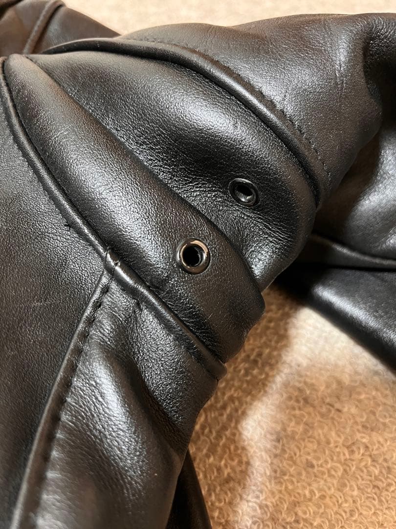 Schott 643 シングルライダースジャケット　38