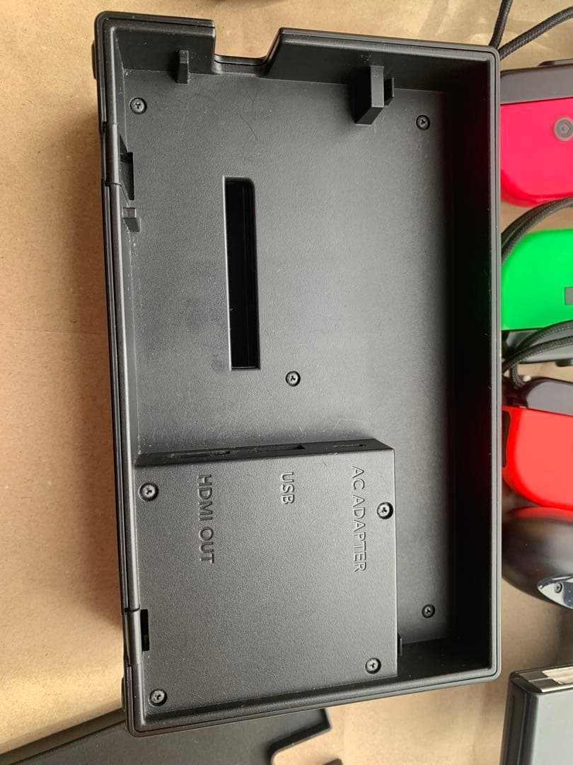 【箱付き】Nintendo Switch一式+コントローラー6個(不良あり)