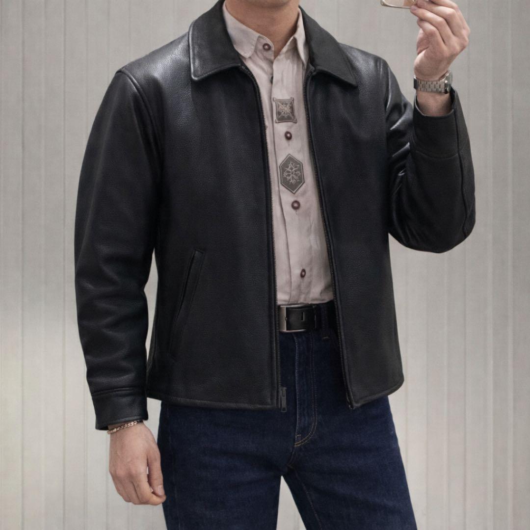 Eddie Bauer （エディーバウアー）レザージャケット90s〜00s頃推定