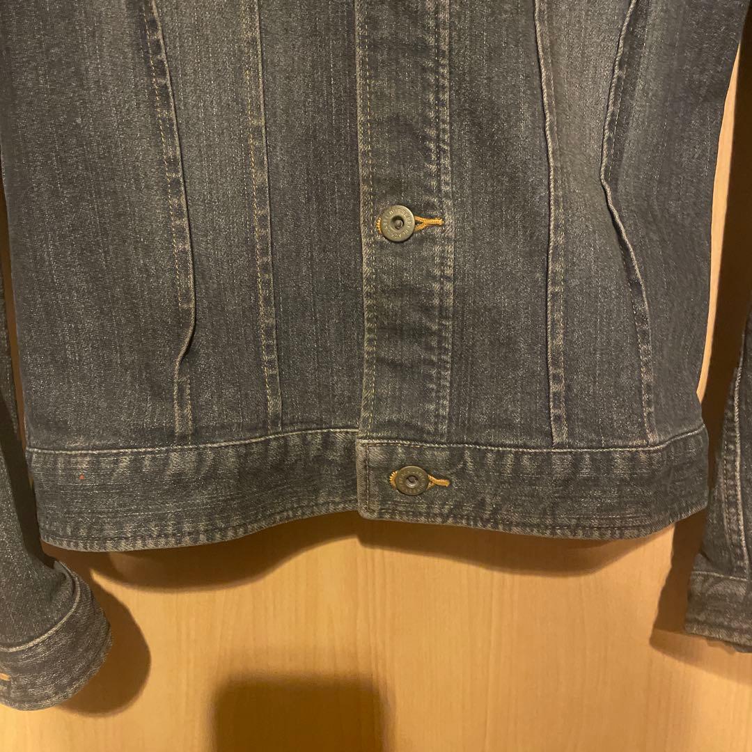 ロ*ル様 BURBERRY BLACK LABEL ダークデニムジャケット Mサ