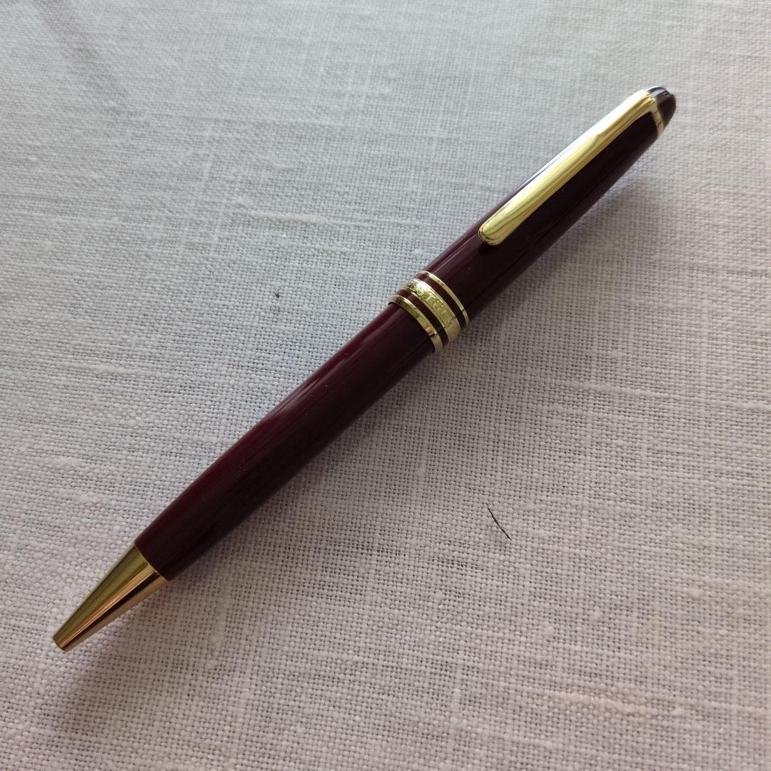 モンブランボールペン　廃番　ボルドーカラー