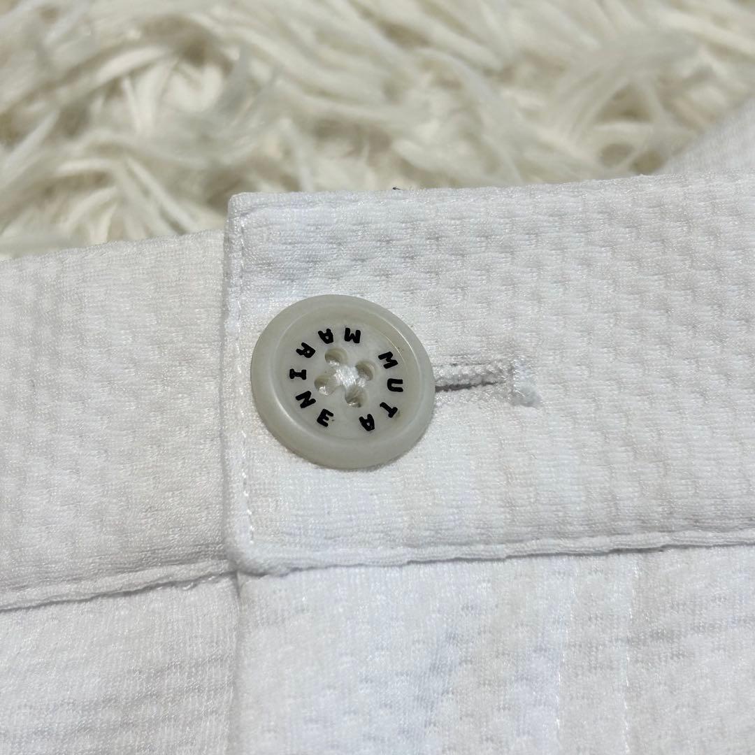 ムータマリン MUTA MARINE ハーフパンツ ホワイト サイズ5