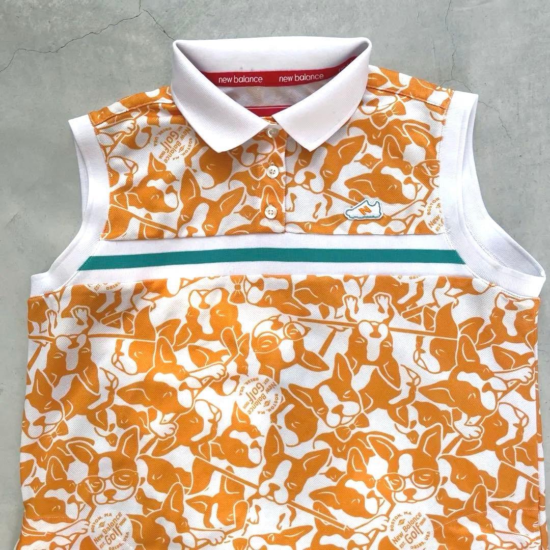 New Balance golf ボストンテリア　ノースリーブワンピース