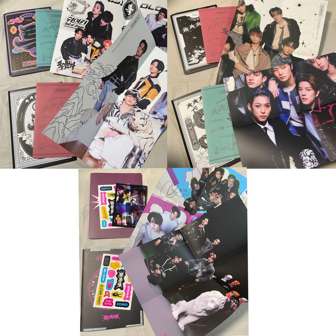 StrayKids アルバム　まとめ売り④ トレカ　ポスター　チェックインマイル