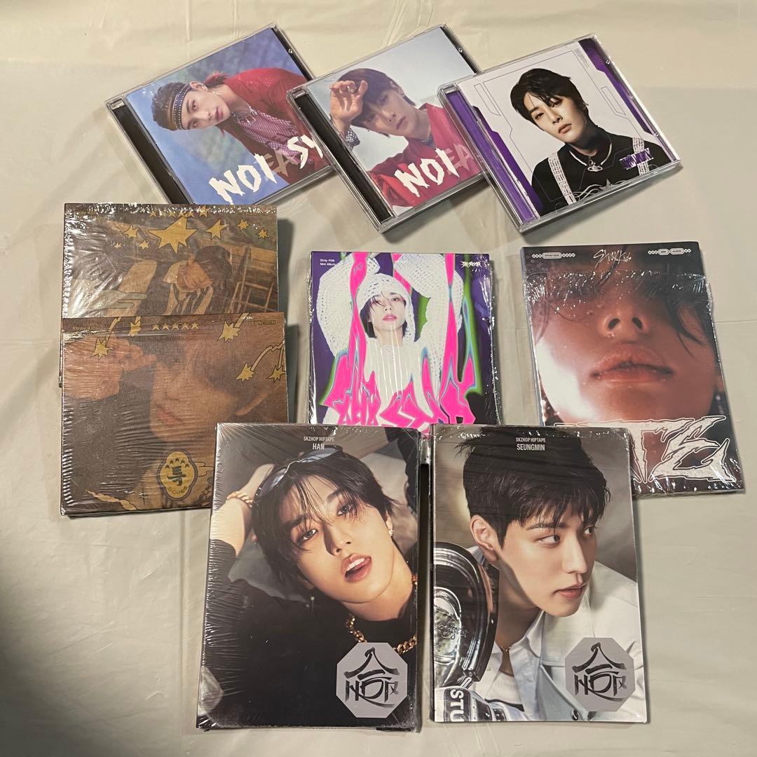 StrayKids アルバム　まとめ売り④ トレカ　ポスター　チェックインマイル