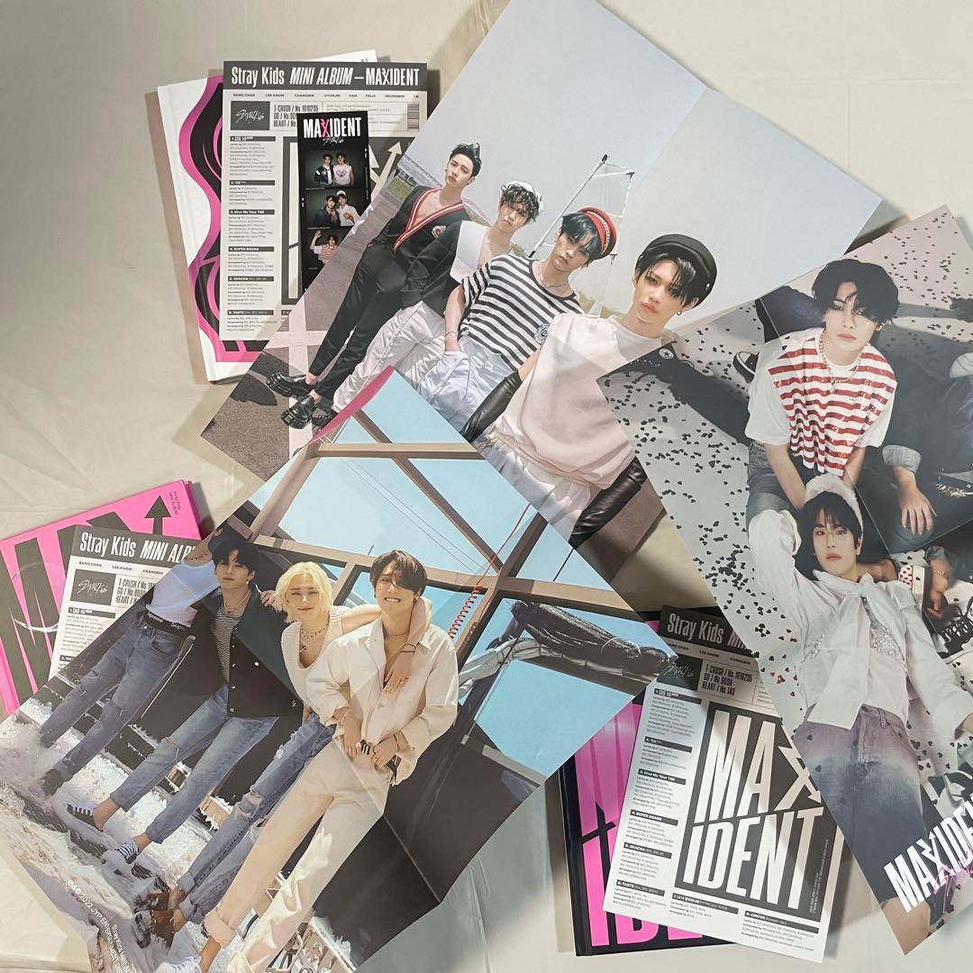 StrayKids アルバム　まとめ売り④ トレカ　ポスター　チェックインマイル