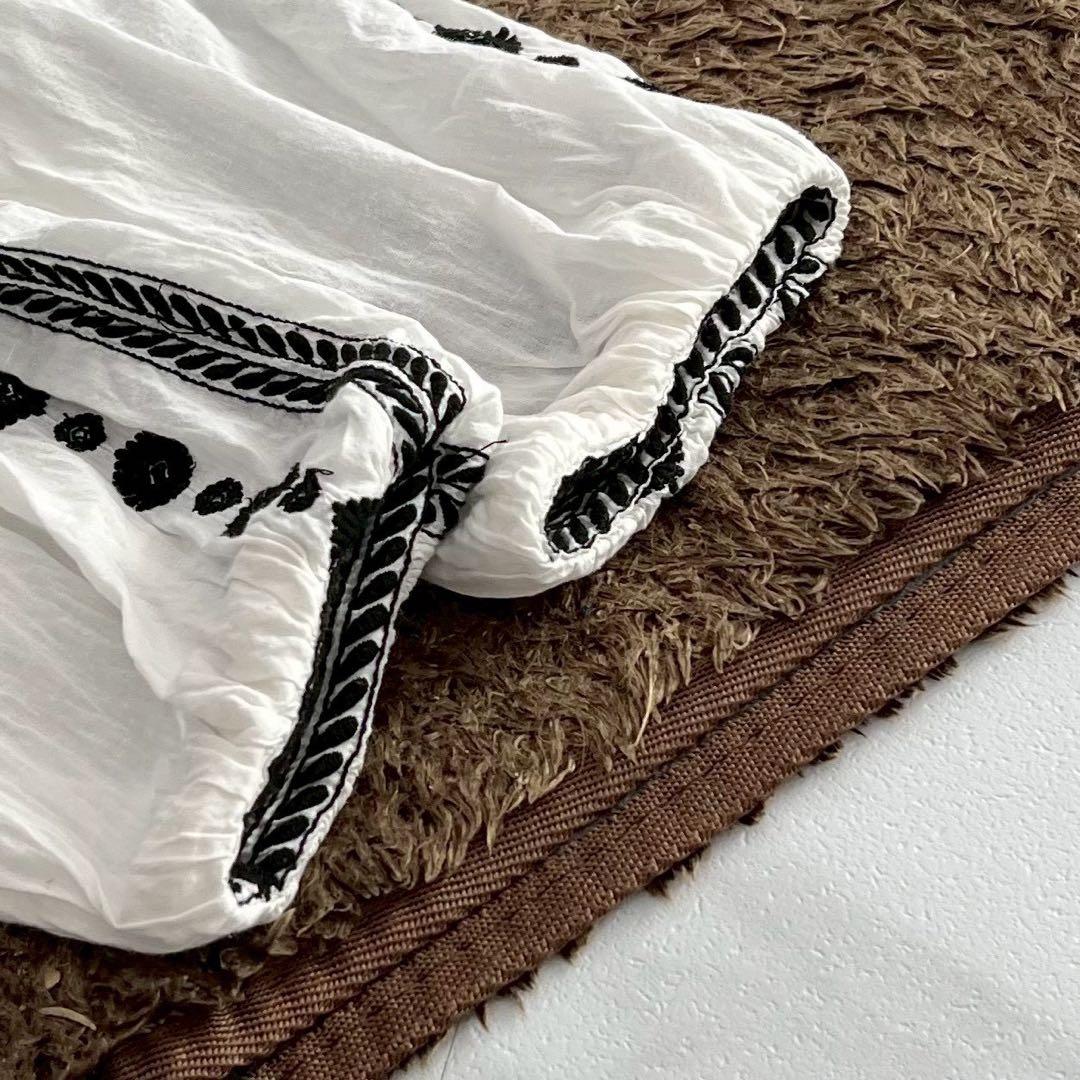 美品✨SARA MALLIKA CIN EMB LONG DRESS ワンピース