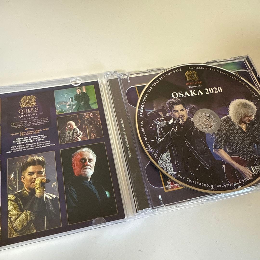 洋楽 Queen + Adam Lambert Osaka 2020 CD