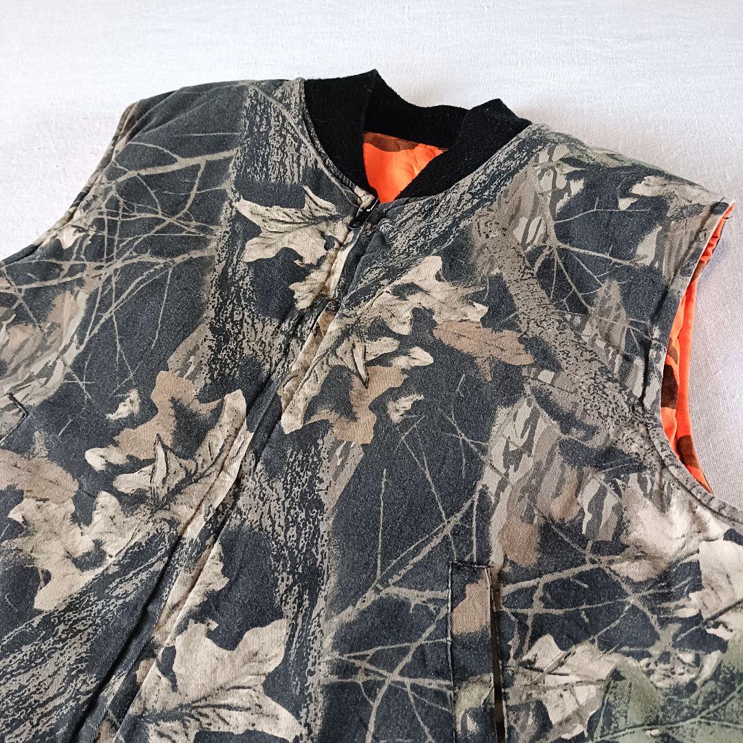 USA製 JOHNSON GARMENT リアルツリー リバーシブルベスト