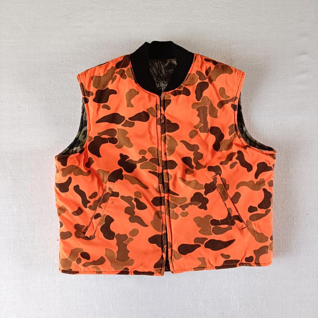 USA製 JOHNSON GARMENT リアルツリー リバーシブルベスト