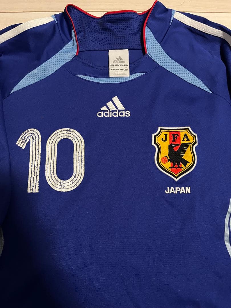 アディダス 日本代表 ユニフォーム　中村俊輔　#10 サイズL
