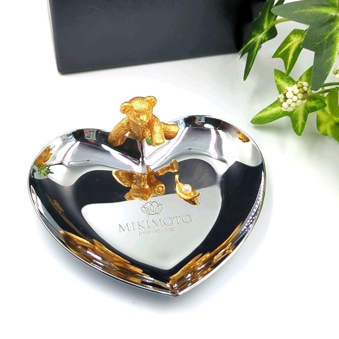 MIKIMOTO ハート型アクセサリーケース
