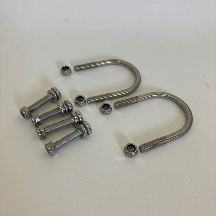 ロッドホルダーアルミ5連　釣り　船　ボート　トローリング