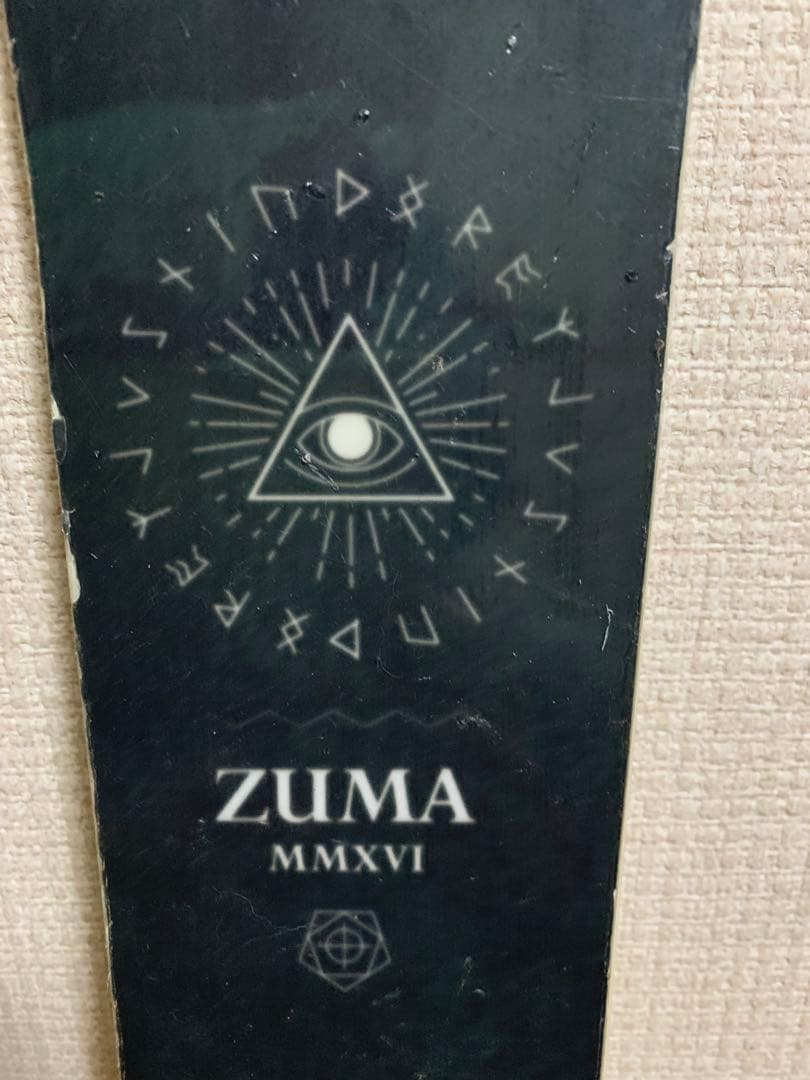 ツインチップ ZUMA MMXVI スキー 板 170cm