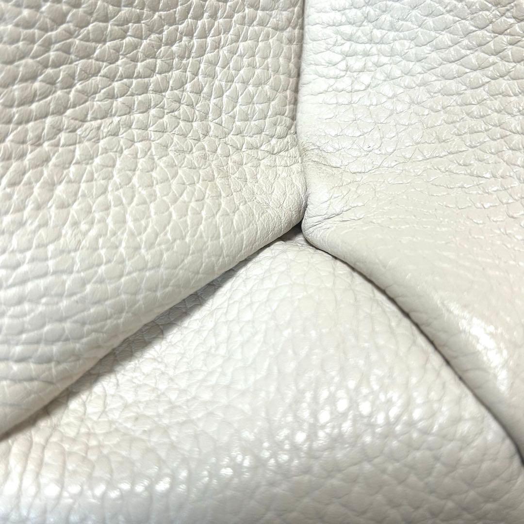 【美品】ATAO アタオ　2wayショルダー　バッグ エルヴィ　オフホワイト