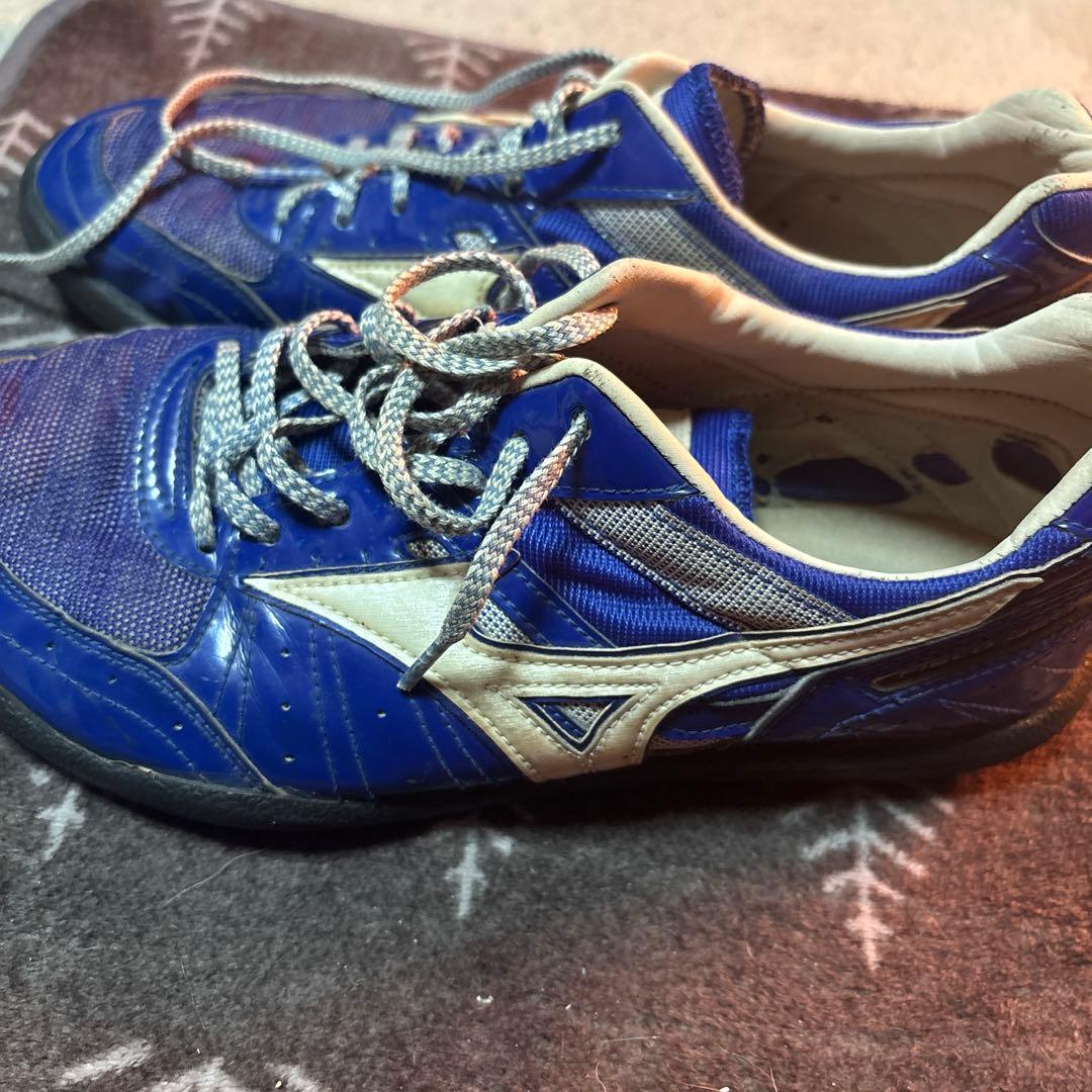 Mizuno 陸上競技用スローイングシューズ 24.5cm ブルー/ホワイト