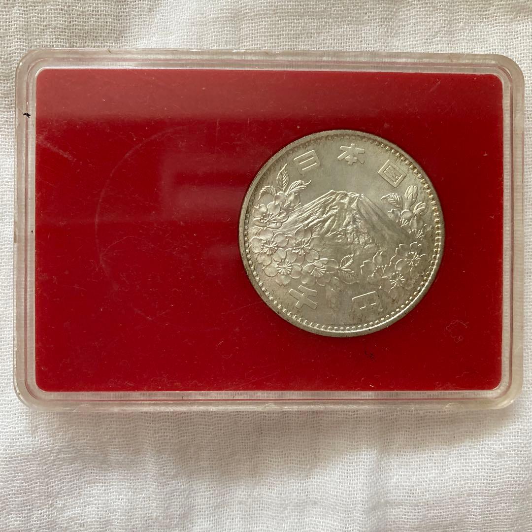 1964年東京オリンピック記念1000円銀貨