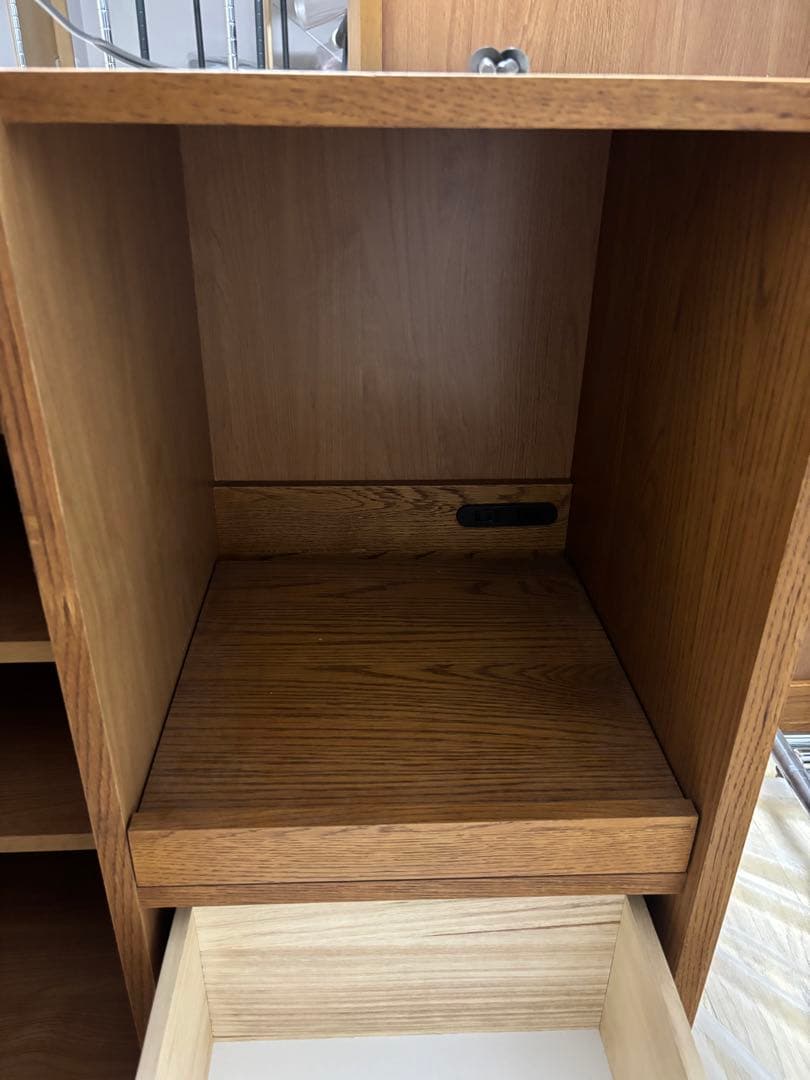 unico ウニコ シグネ オーク材 キッチンボード レンジボード 食器棚