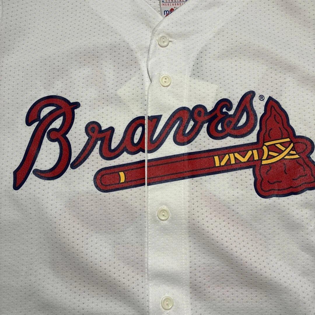 Majestic アトランタ・ブレーブス 25番 A.JONESユニフォーム L